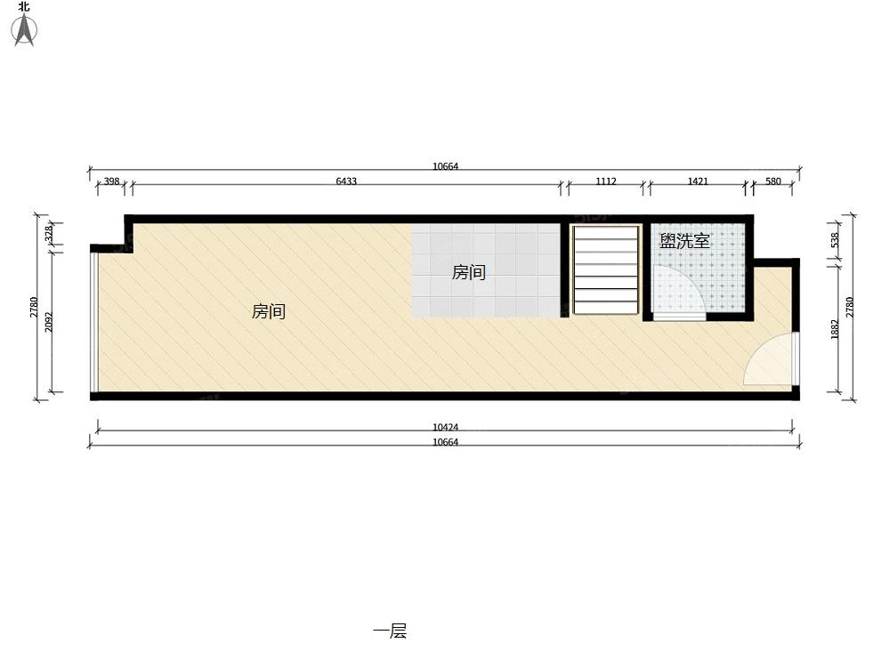地铁青年路站北 小悦中心LOFT户型两层  楼层采光好