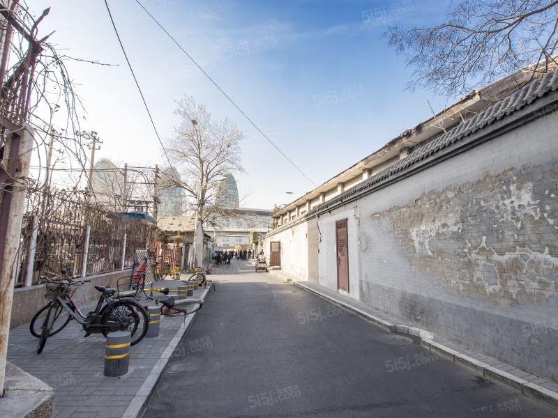 西直门附近胡同平房区