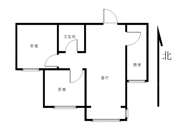 叠翠庭苑租房_地铁6号线,西黄村站,精装两居,看房方便